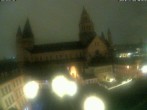 Archived image Webcam Mainz - Market and Cathedral 23:00