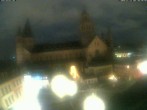 Archiv Foto Webcam Mainz - Marktplatz und Dom 01:00