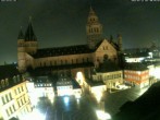 Archiv Foto Webcam Mainz - Marktplatz und Dom 23:00