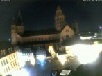 Archiv Foto Webcam Mainz - Marktplatz und Dom 23:00