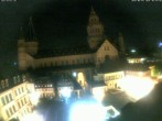 Archiv Foto Webcam Mainz - Marktplatz und Dom 01:00