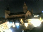 Archiv Foto Webcam Mainz - Marktplatz und Dom 23:00