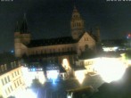 Archiv Foto Webcam Mainz - Marktplatz und Dom 23:00
