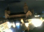 Archiv Foto Webcam Mainz - Marktplatz und Dom 23:00