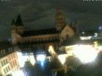 Archiv Foto Webcam Mainz - Marktplatz und Dom 23:00