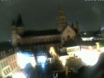 Archiv Foto Webcam Mainz - Marktplatz und Dom 01:00