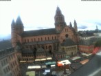 Archiv Foto Webcam Mainz - Marktplatz und Dom 09:00