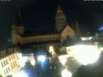 Archiv Foto Webcam Mainz - Marktplatz und Dom 23:00