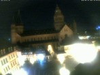 Archiv Foto Webcam Mainz - Marktplatz und Dom 01:00