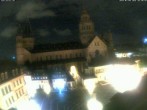 Archiv Foto Webcam Mainz - Marktplatz und Dom 01:00
