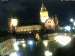 Archived image Webcam Mainz - Market and Cathedral 21:00