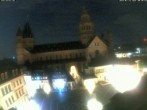 Archived image Webcam Mainz - Market and Cathedral 23:00