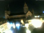 Archiv Foto Webcam Mainz - Marktplatz und Dom 01:00