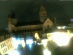 Archiv Foto Webcam Mainz - Marktplatz und Dom 01:00