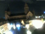 Archiv Foto Webcam Mainz - Marktplatz und Dom 23:00