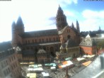 Archiv Foto Webcam Mainz - Marktplatz und Dom 09:00