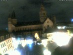 Archiv Foto Webcam Mainz - Marktplatz und Dom 23:00