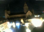 Archiv Foto Webcam Mainz - Marktplatz und Dom 23:00