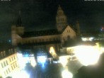 Archiv Foto Webcam Mainz - Marktplatz und Dom 01:00
