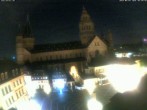 Archiv Foto Webcam Mainz - Marktplatz und Dom 01:00