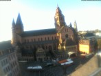 Archiv Foto Webcam Mainz - Marktplatz und Dom 06:00