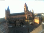 Archiv Foto Webcam Mainz - Marktplatz und Dom 06:00