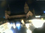 Archiv Foto Webcam Mainz - Marktplatz und Dom 23:00