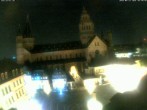 Archiv Foto Webcam Mainz - Marktplatz und Dom 01:00