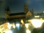 Archiv Foto Webcam Mainz - Marktplatz und Dom 01:00
