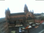 Archiv Foto Webcam Mainz - Marktplatz und Dom 11:00