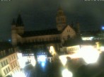 Archiv Foto Webcam Mainz - Marktplatz und Dom 20:00