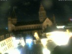 Archiv Foto Webcam Mainz - Marktplatz und Dom 01:00