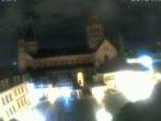 Archiv Foto Webcam Mainz - Marktplatz und Dom 23:00