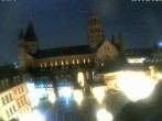 Archiv Foto Webcam Mainz - Marktplatz und Dom 01:00