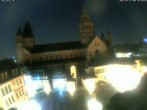 Archiv Foto Webcam Mainz - Marktplatz und Dom 01:00