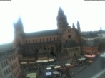 Archiv Foto Webcam Mainz - Marktplatz und Dom 09:00