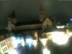 Archived image Webcam Mainz - Market and Cathedral 01:00