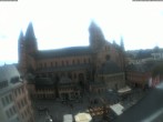 Archived image Webcam Mainz - Market and Cathedral 11:00