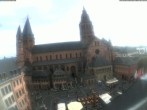 Archived image Webcam Mainz - Market and Cathedral 13:00