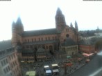 Archived image Webcam Mainz - Market and Cathedral 09:00