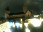 Archiv Foto Webcam Mainz - Marktplatz und Dom 23:00