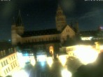 Archived image Webcam Mainz - Market and Cathedral 01:00