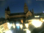 Archived image Webcam Mainz - Market and Cathedral 23:00
