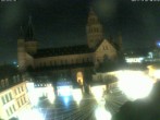 Archiv Foto Webcam Mainz - Marktplatz und Dom 23:00