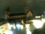 Archiv Foto Webcam Mainz - Marktplatz und Dom 23:00