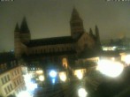 Archiv Foto Webcam Mainz - Marktplatz und Dom 23:00