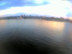 Archiv Foto Webcam Rheinufer Mainz-Kastel 19:00