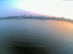 Archiv Foto Webcam Rheinufer Mainz-Kastel 19:00