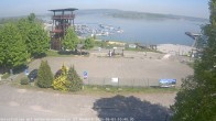 Archiv Foto Webcam Geiseltalsee - Braunsbedra Hafen 09:00
