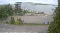 Archiv Foto Webcam Geiseltalsee - Braunsbedra Hafen 09:00